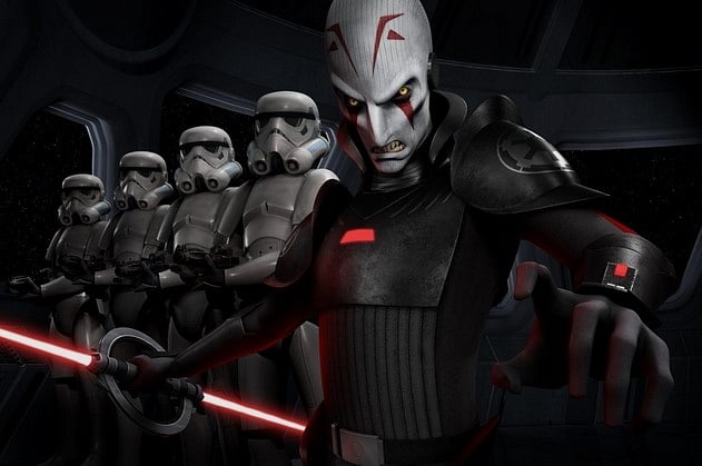 The Inquisitor’s double-bladed spinning lightsaber
