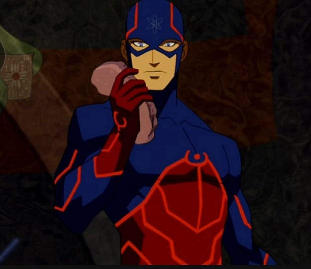 Yine geleneksek kostüme hoş bir makyaj yapılmış gibi. Young Justice animasyon serisinde bu kostüm mevcut