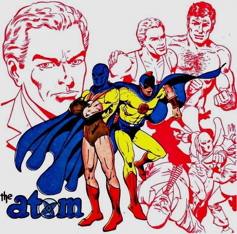 Golden Age Atom, Ray Palmer değildi. Al Pratt, farklı bir kostüm ve renkli başlık ile maskesi ile suçlulara karşı savaşmaktaydı