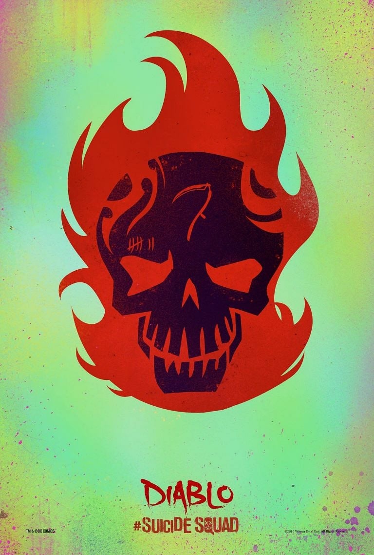 suicide squad diablo poster