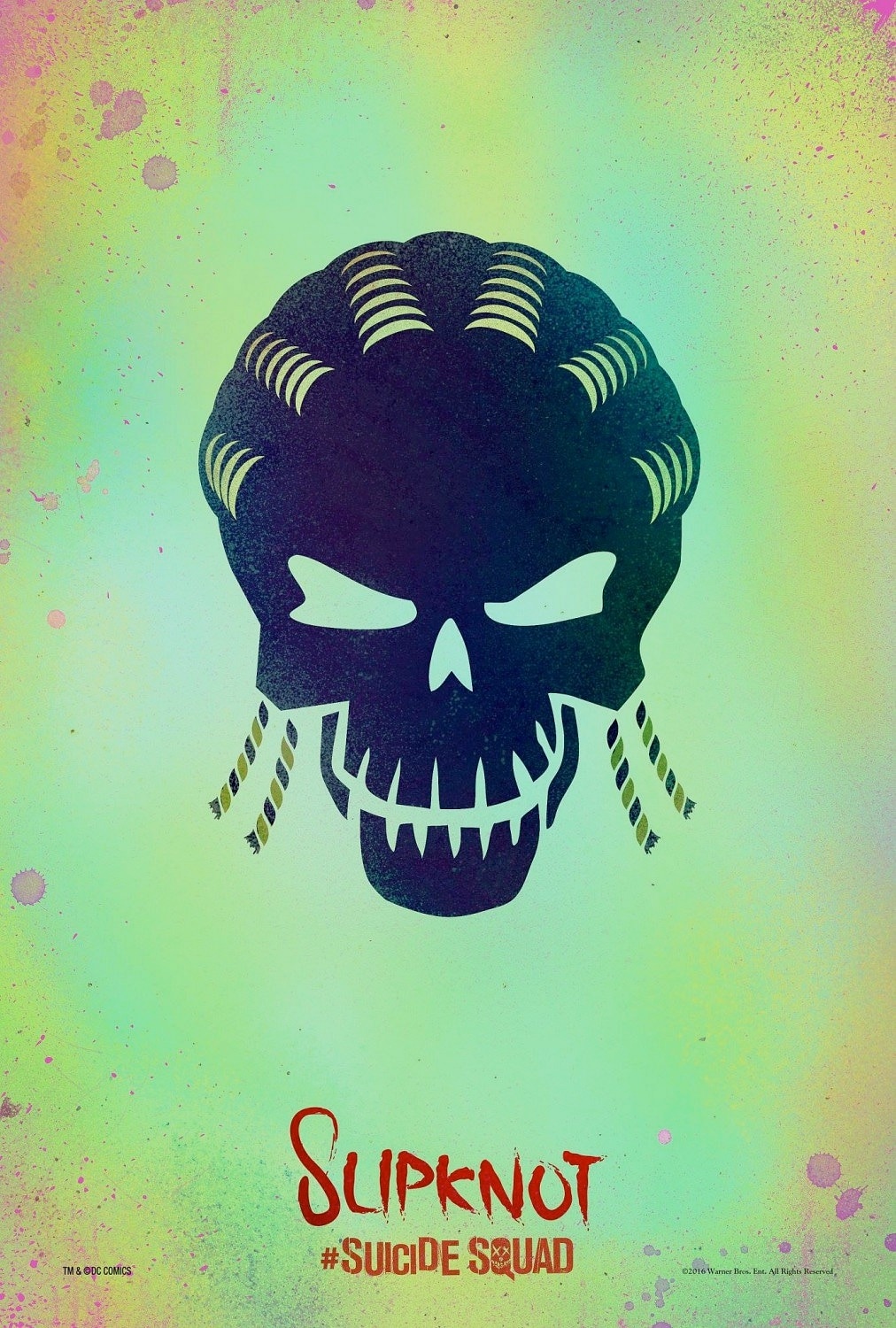 suicide squad slipknot poster