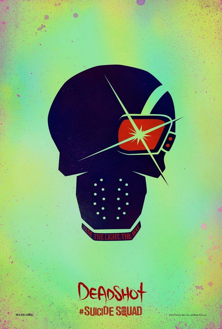 suicide squad deadshot poster