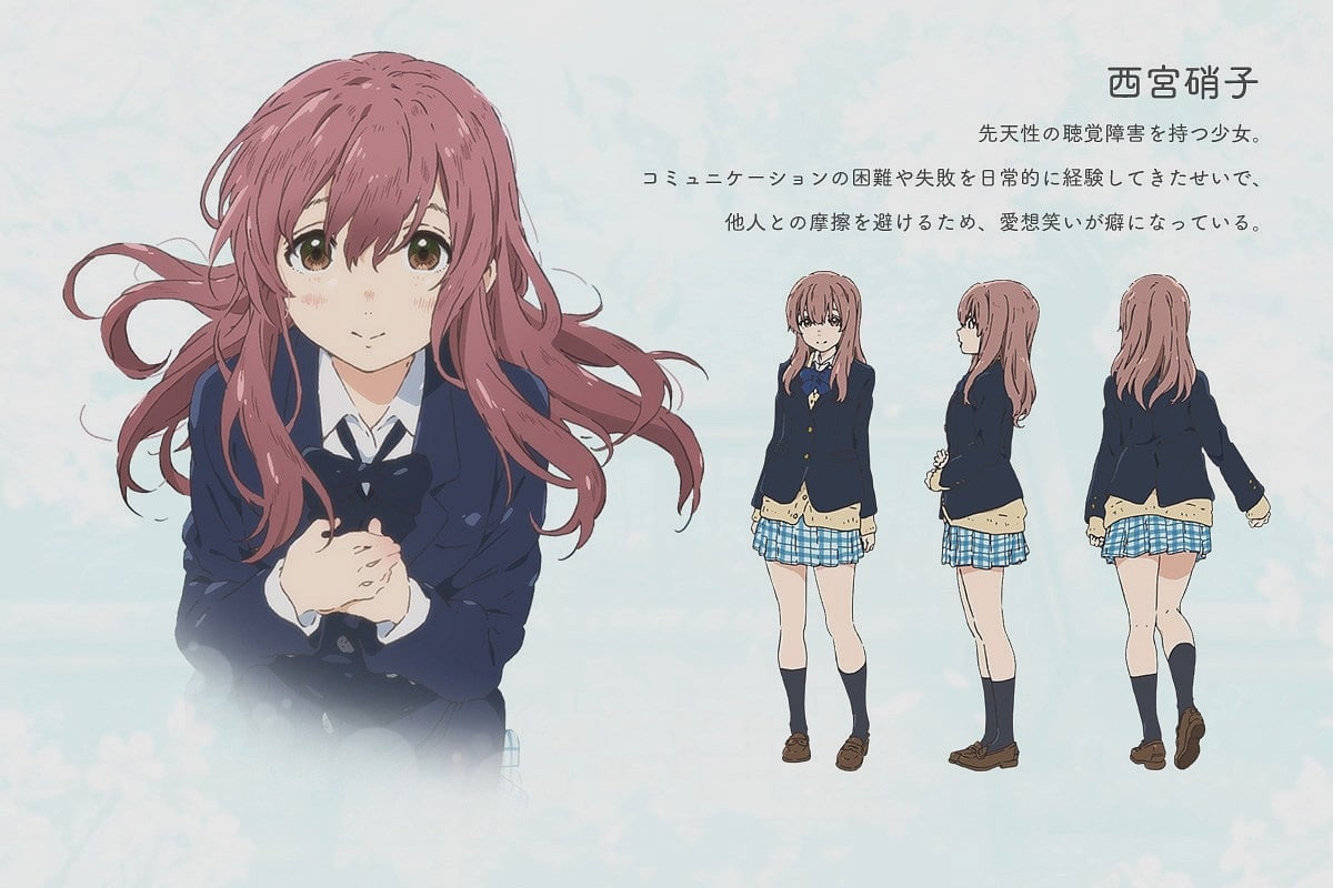 Koe-no-Katachi-Anime-Character-Designs-Shouko-Nishimiya
