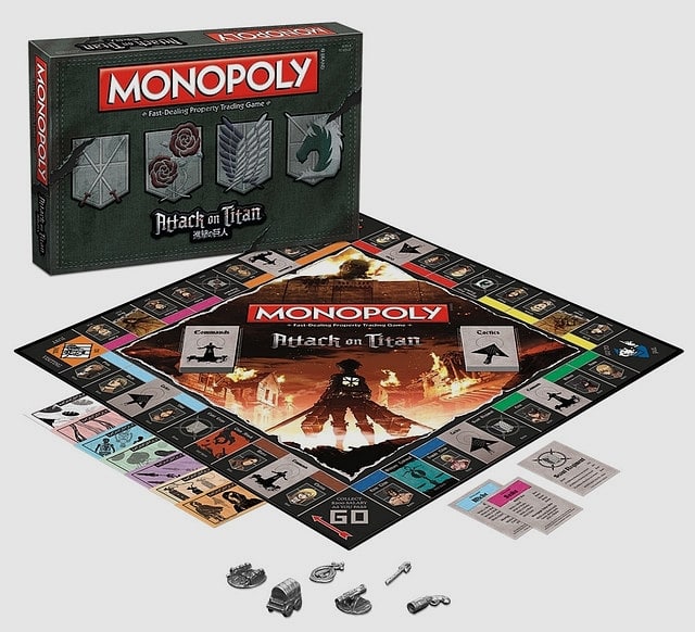 attack on titan monopoly