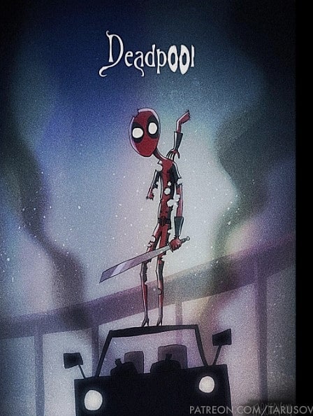 Tim Burton Style Deadpool