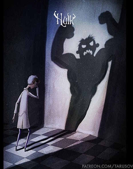 Tim Burton Style Hulk