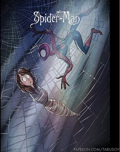 Tim Burton Style Spider-man