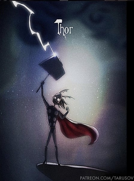 Tim Burton Style Thor