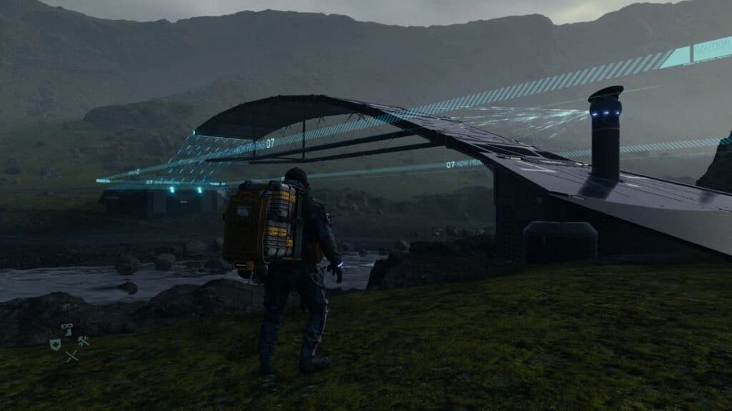 death stranding ekran oyun