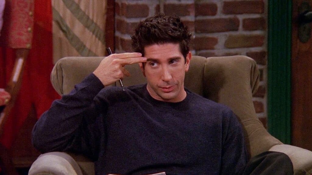 FRIENDS - Ross Geller (David Schwimmer):