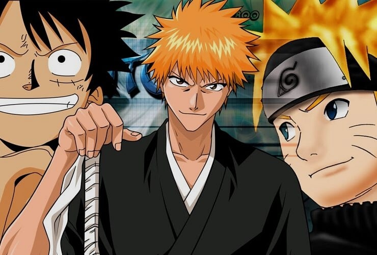 One Piece, Naruto ve Bleach