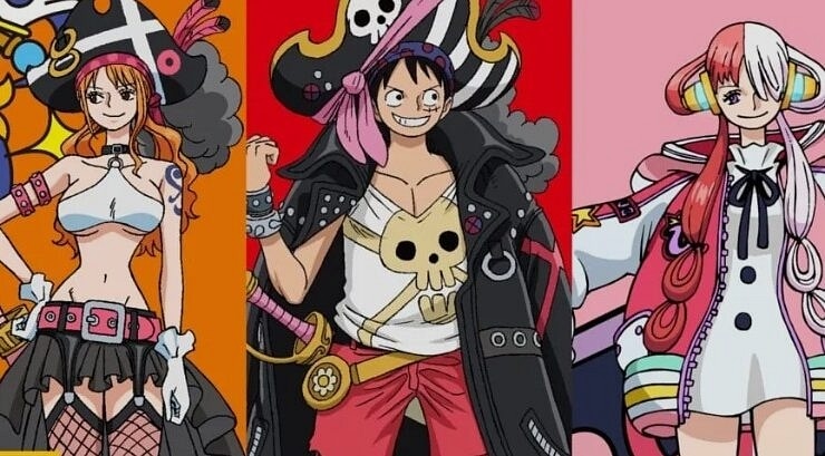 one piece red